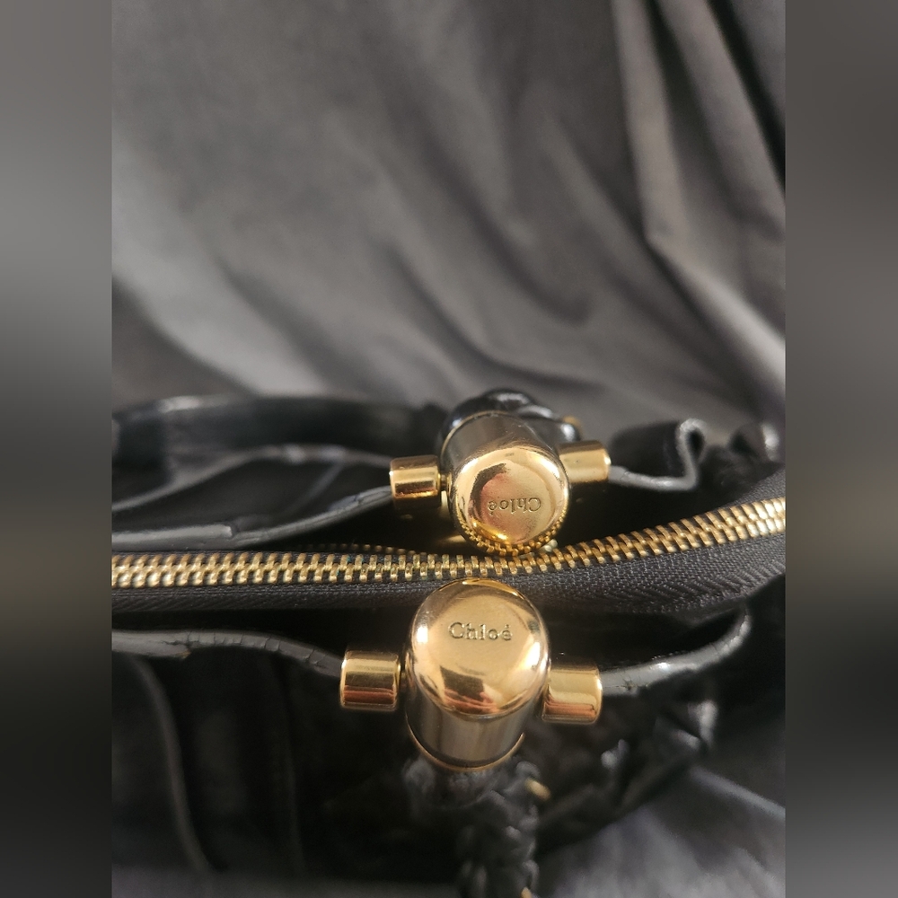 Chloé Heloise Vintage Satchel Handbag - Picture 5 of 12